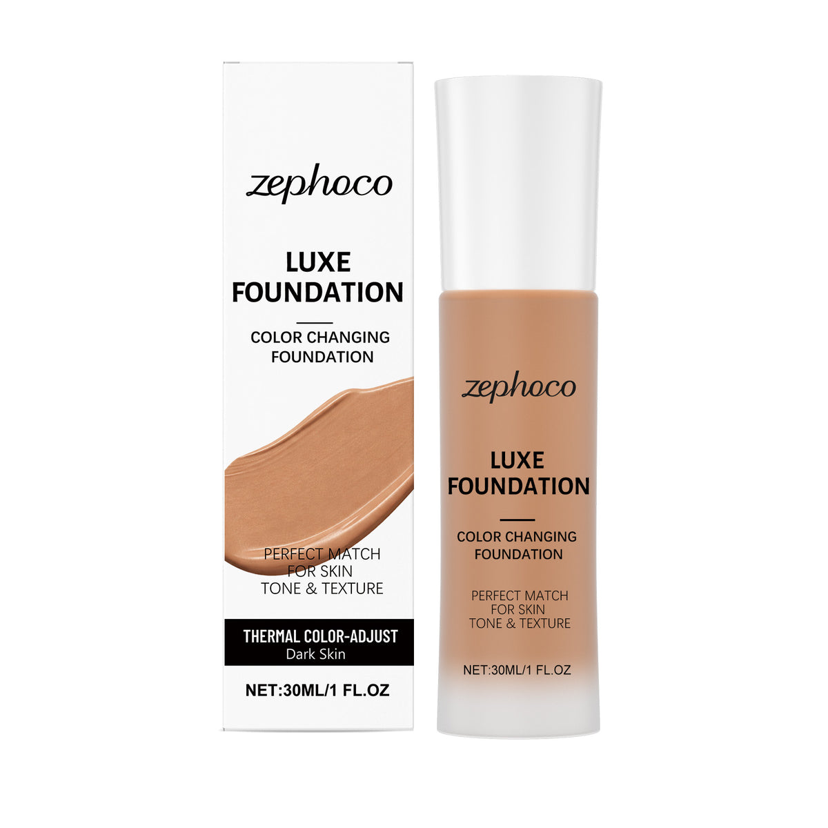 Temperature-Sensitive Color-Changing Foundation (Deep Flesh Color) - Main product photo