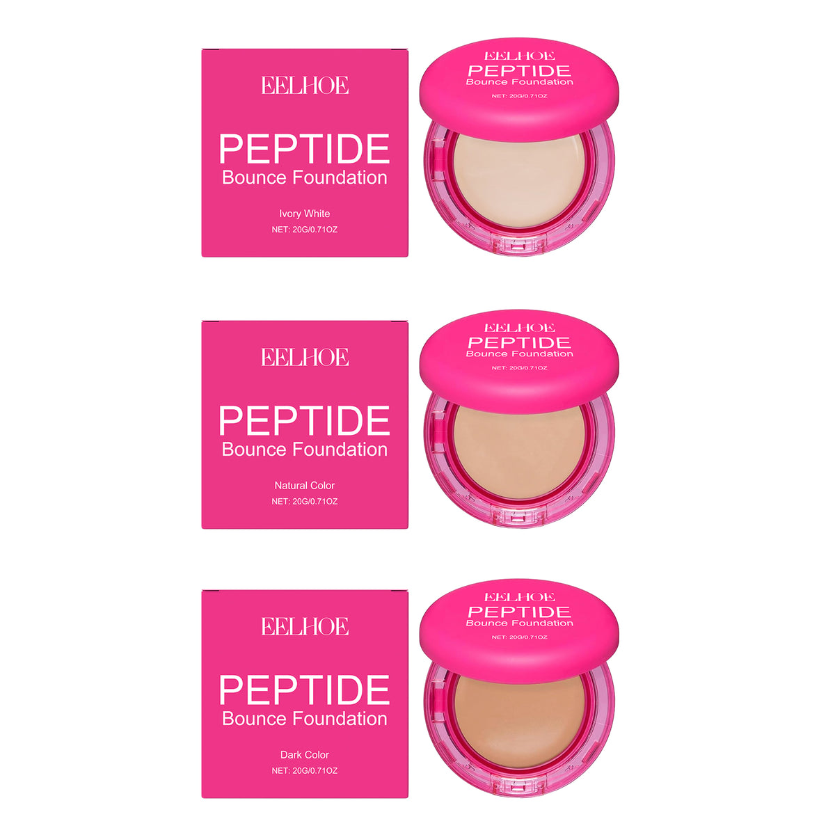 Moisturizing and Concealing Foundation Cream Series - Main product photo