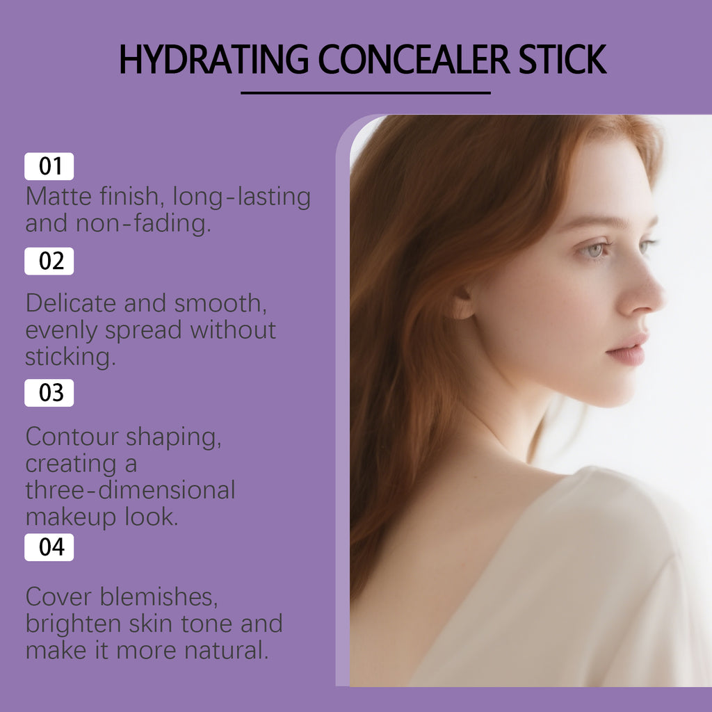Ivory white contouring and concealing stick - Unboxing view