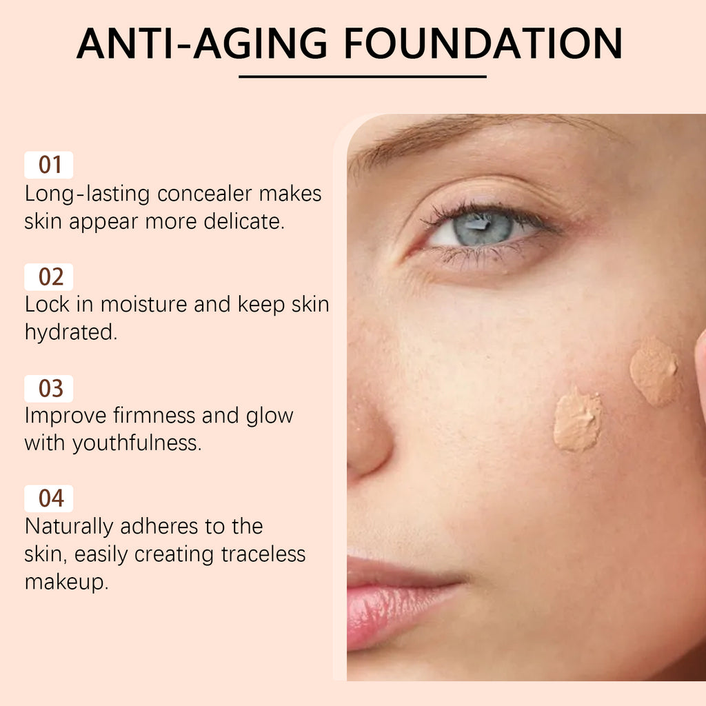Liquid Foundation Light Mist - Application step