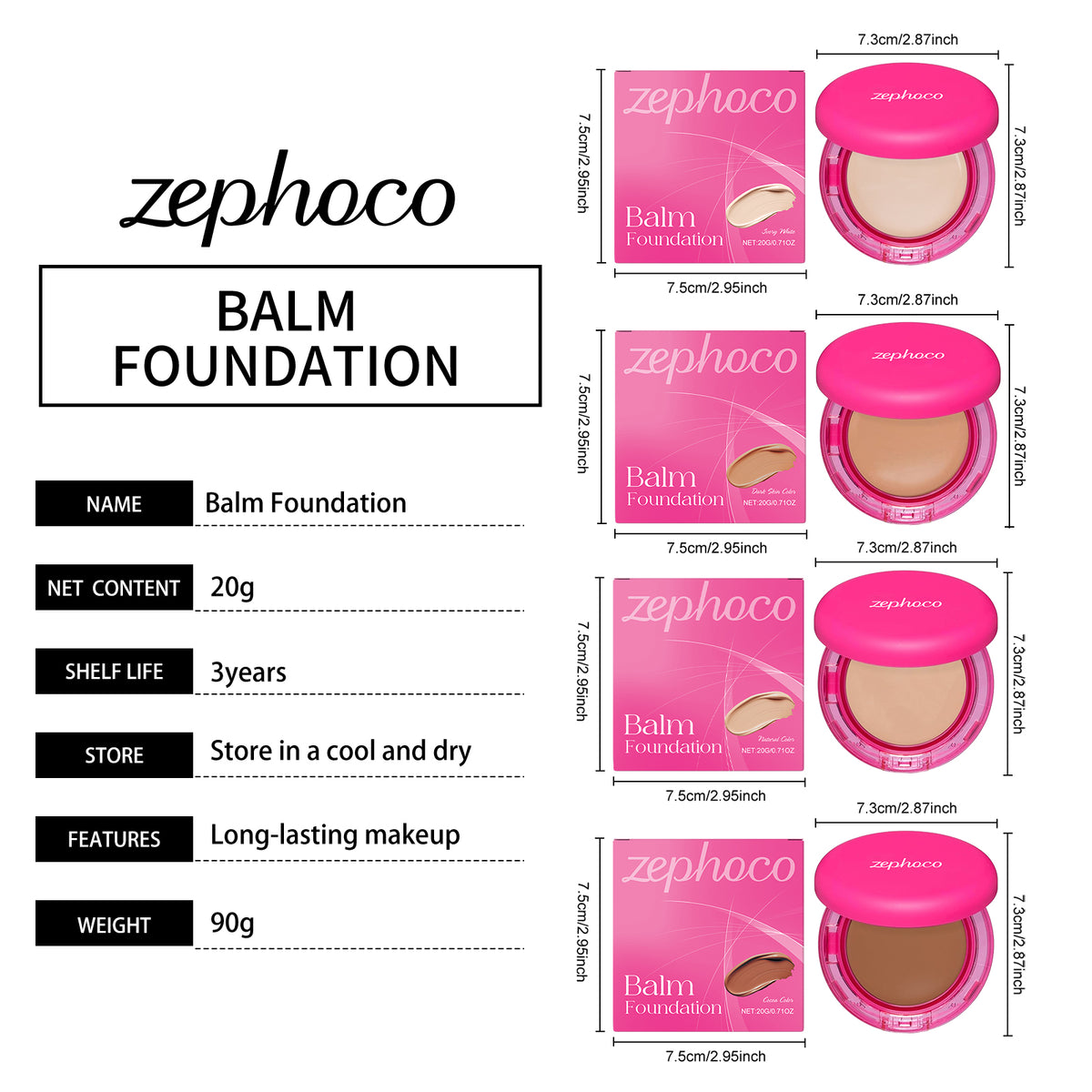 Hydrating Foundation Cream - Product with box