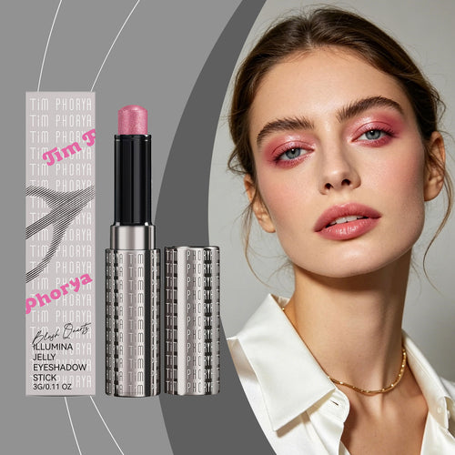 Bright Jelly Eyeshadow Stick (Pearl Pink) - Application demonstration