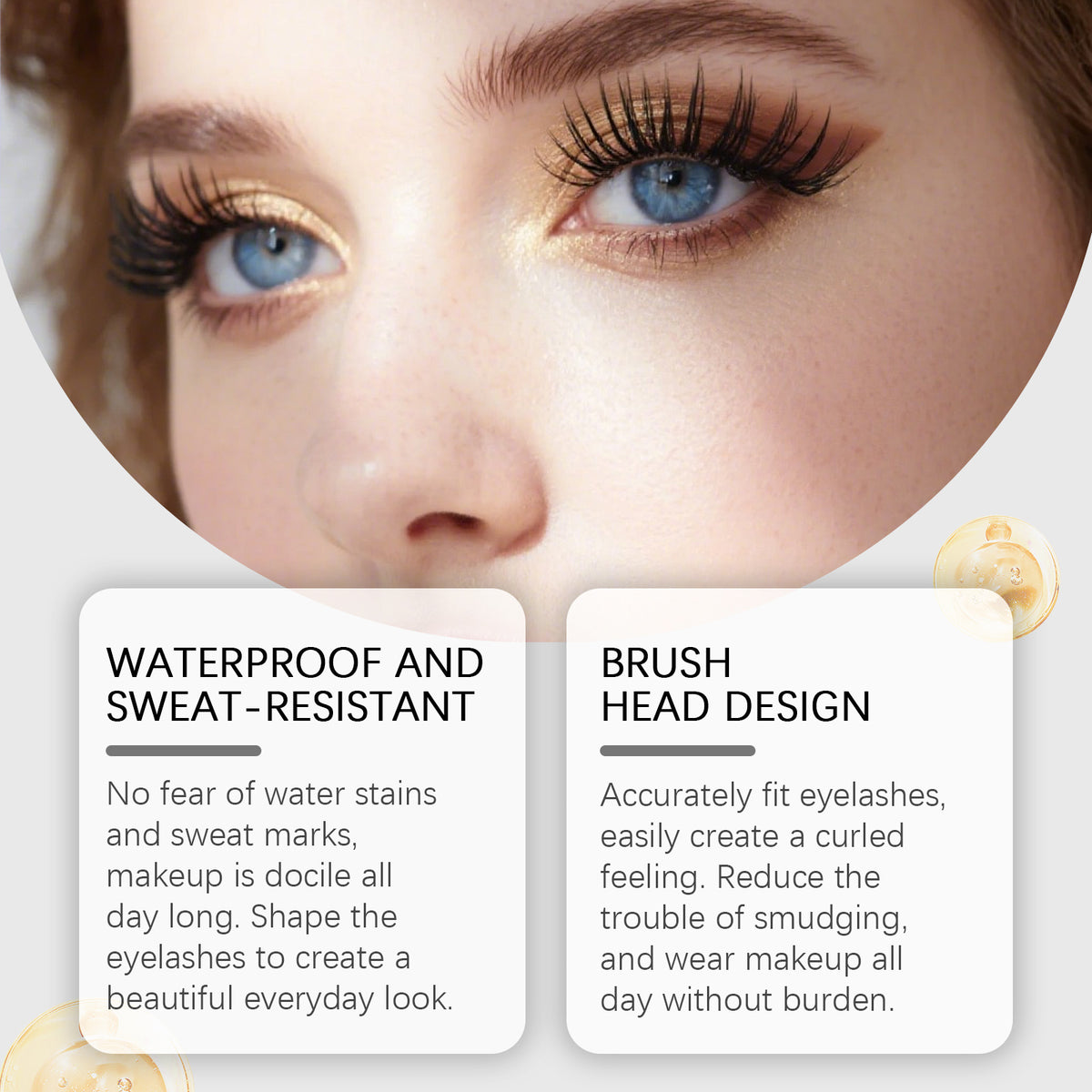Long curling black mascara - image 4