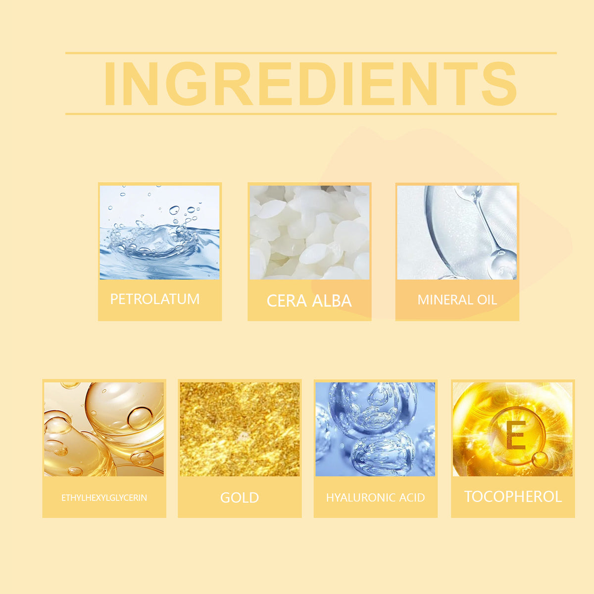 Gold Foil Color-Changing Lip Balm - Lifestyle usage photo