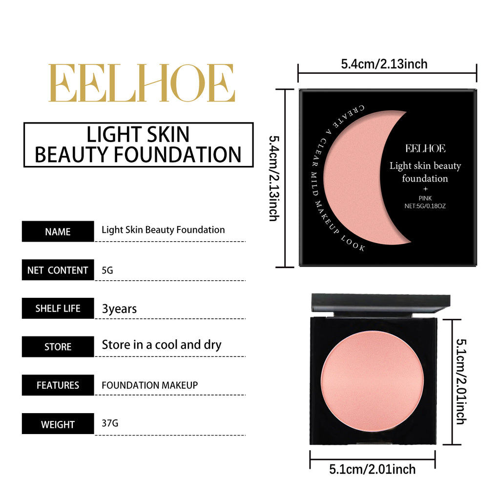 Pink Hydrating Concealer Foundation Cream - Size and usage reference