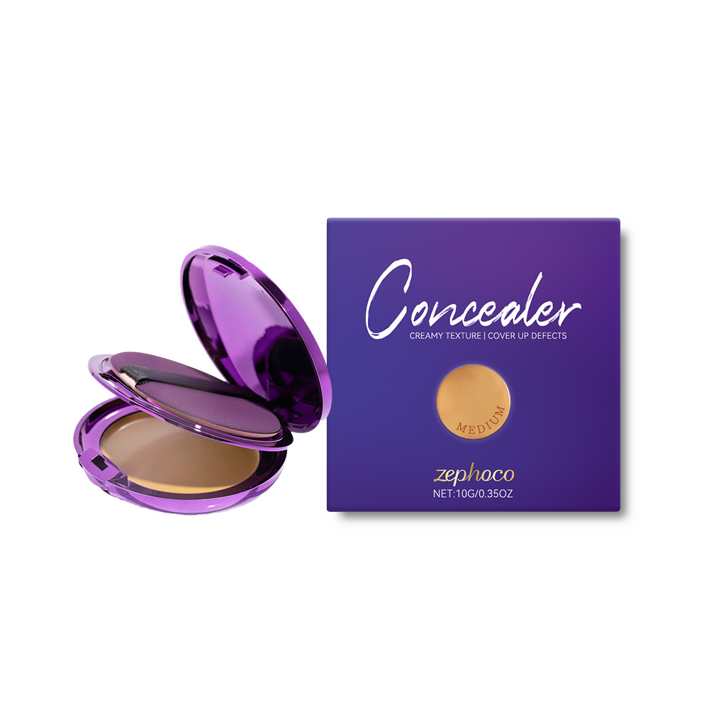 Natural color concealer palette, facial spot concealer - Packaging front view