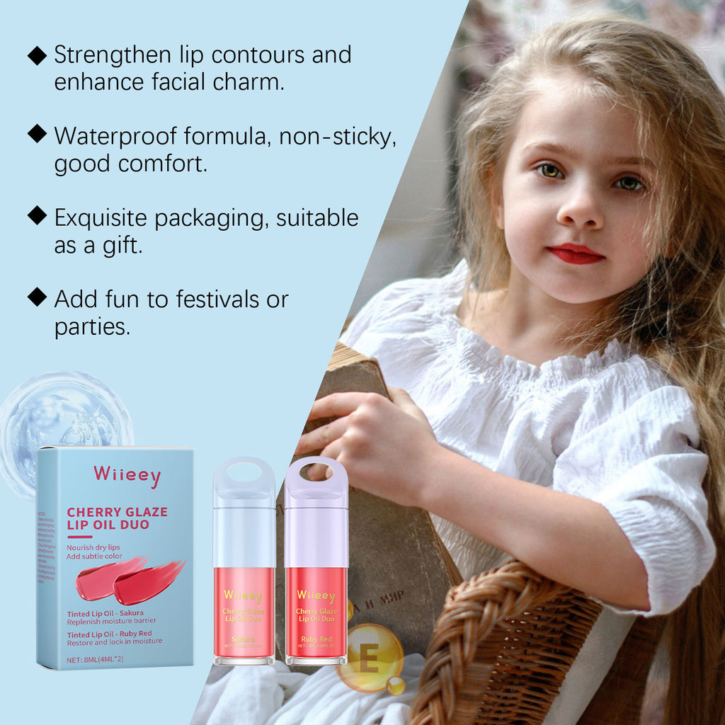 Kids Moisturizing Lip Gloss Set - Packaging front view