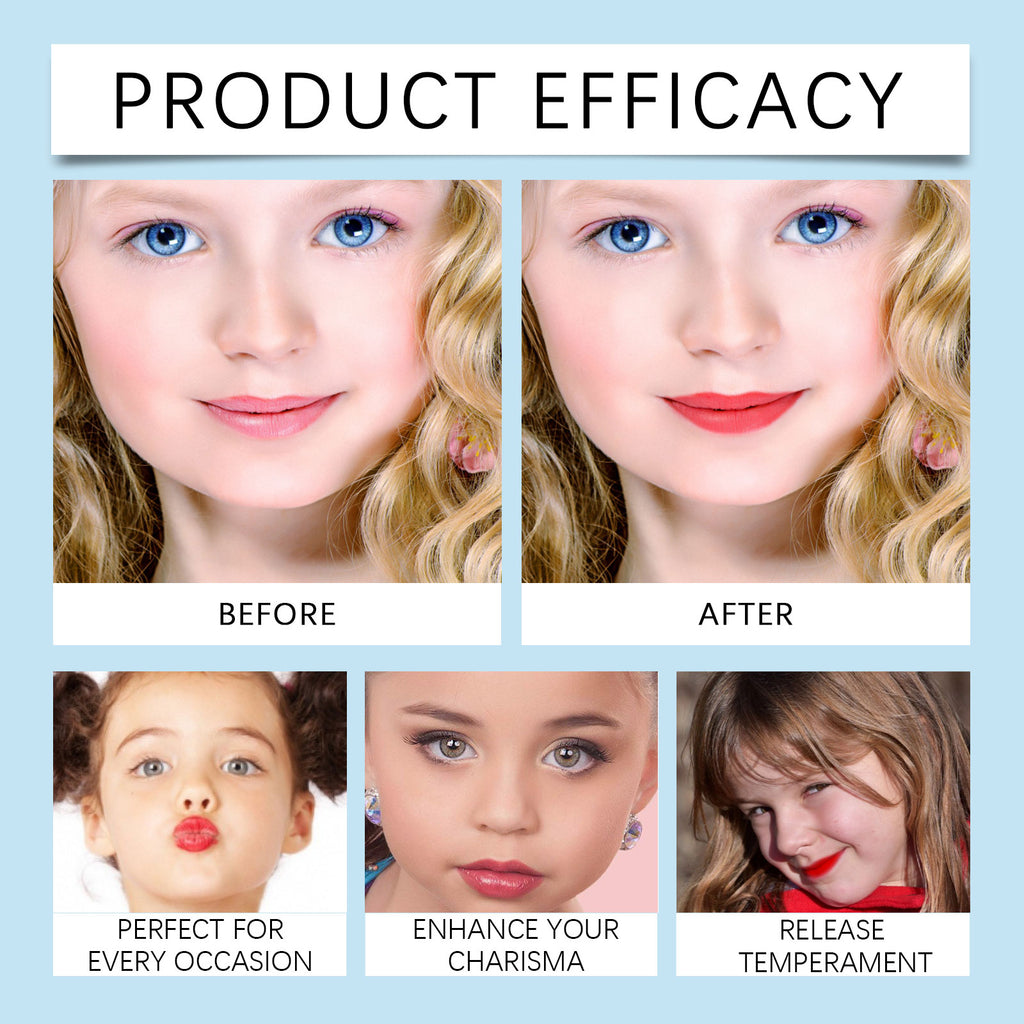 Kids Moisturizing Lip Gloss Set - Ingredient list close-up