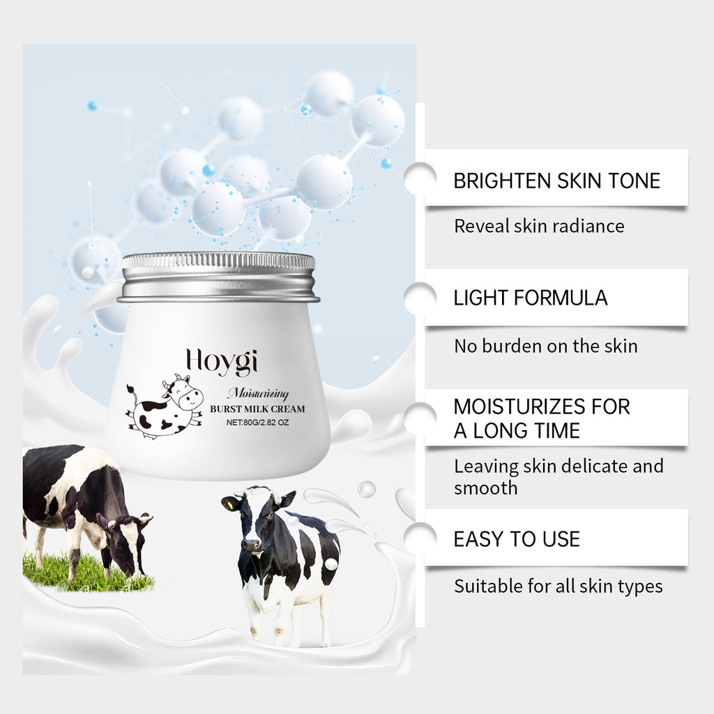 Moisturizing and Hydrating Milk Tone-Up Cream - Lifestyle usage photo