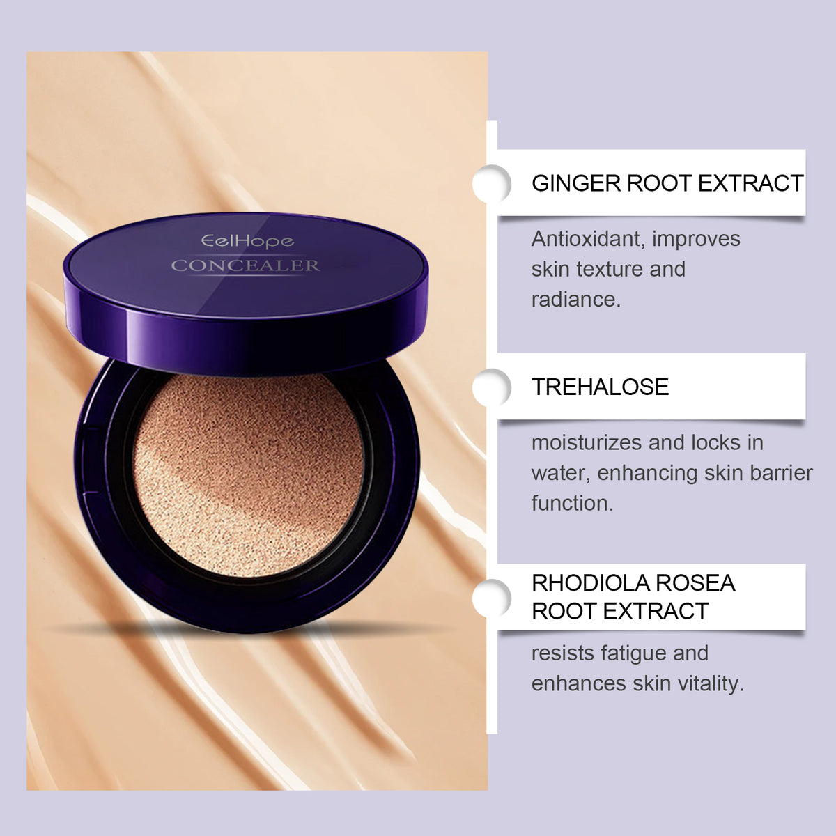 Concealer Foundation Cushion Foundation - Additional product angle