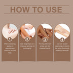 Leg Skin Tone Foundation Cream (Summer) - Before and after comparison