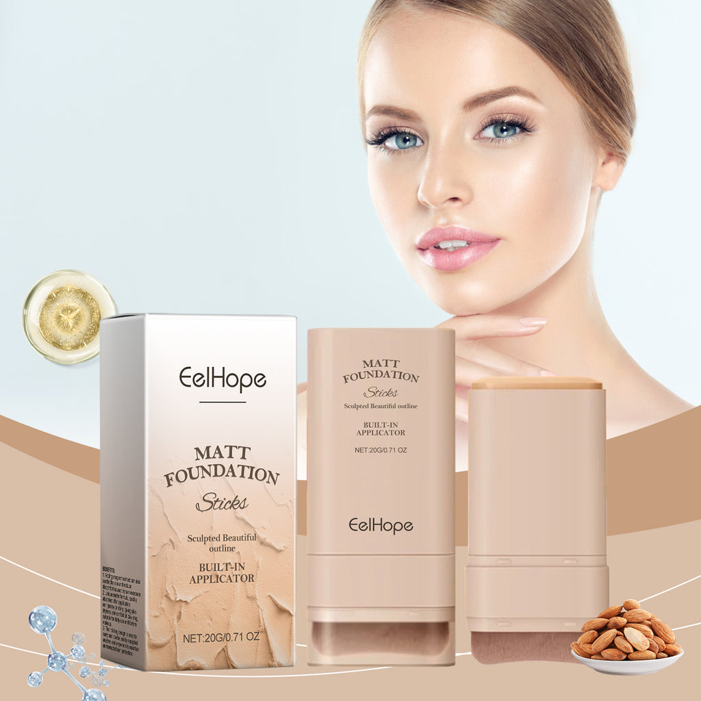 Lightweight Sheer Concealing Foundation Stick - Size and usage reference