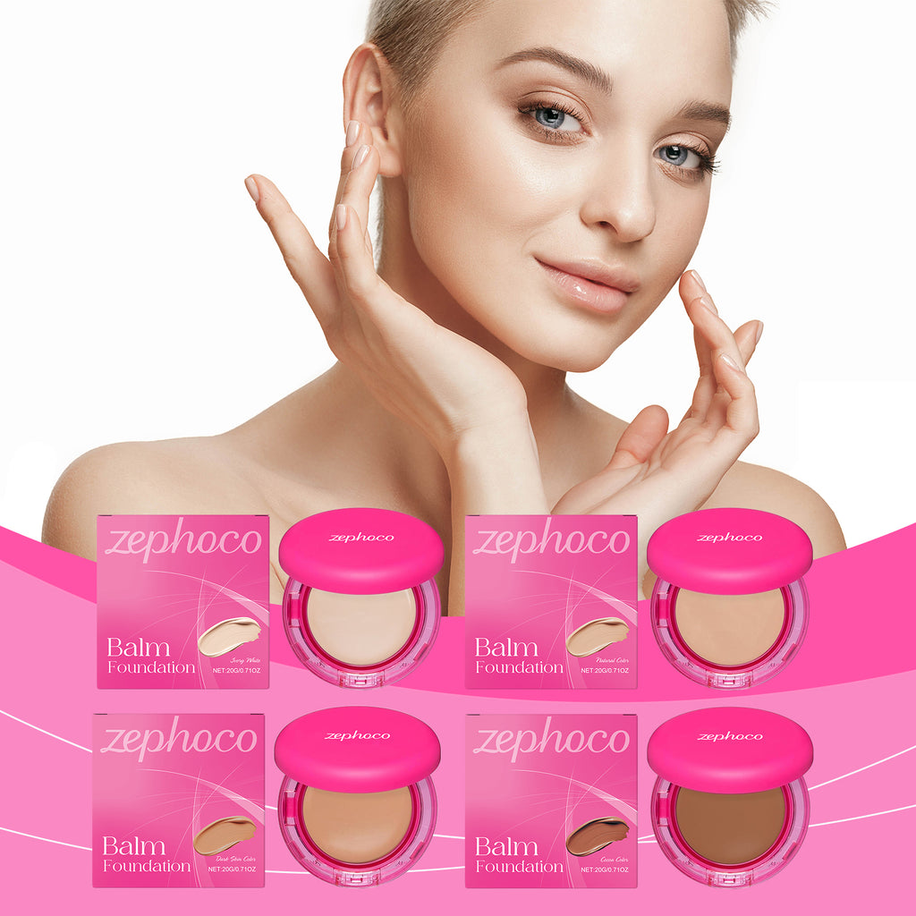 Hydrating Foundation Cream - Application step