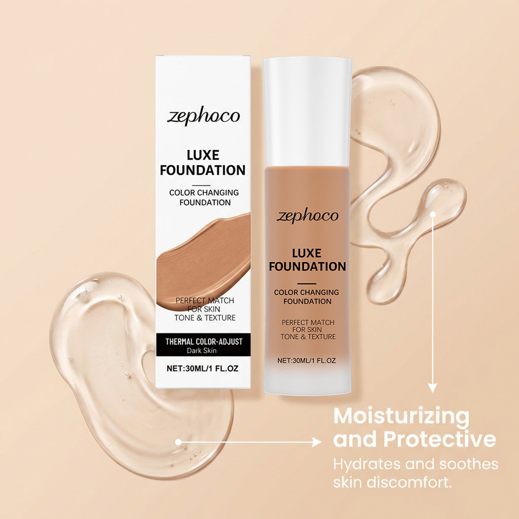Temperature-Sensitive Color-Changing Foundation (Deep Flesh Color) - Additional product angle