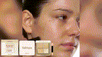Concealer palette, fine powder, natural - Packaging back with ingredient list