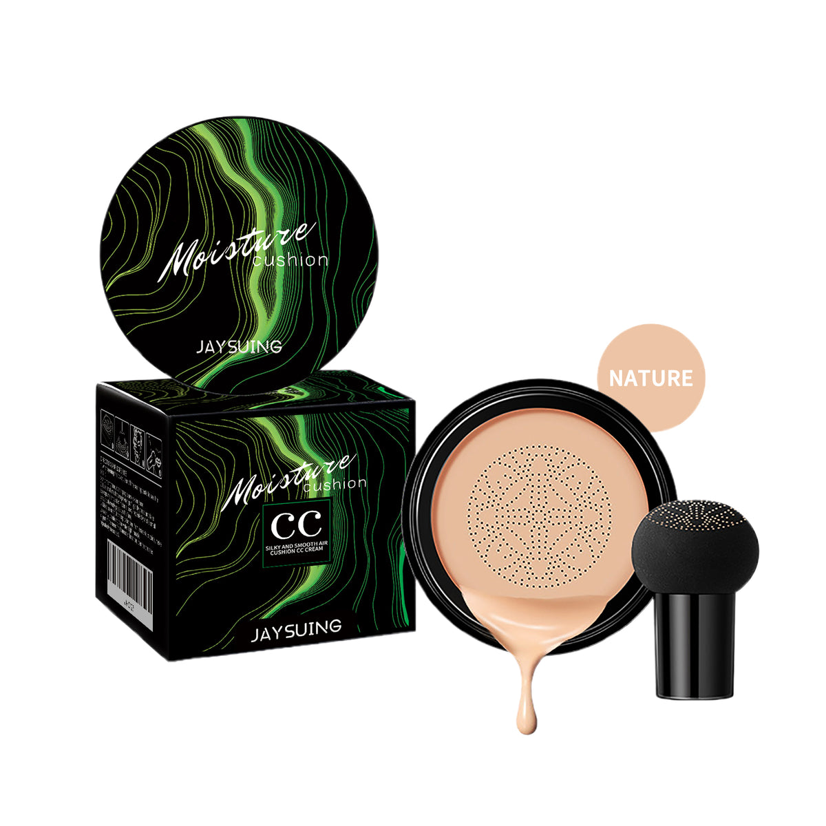 Mushroom Head Air Cushion Concealer - Size and usage reference