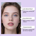 Natural Color Moisturizing Essence BB Cream - Ingredient list close-up