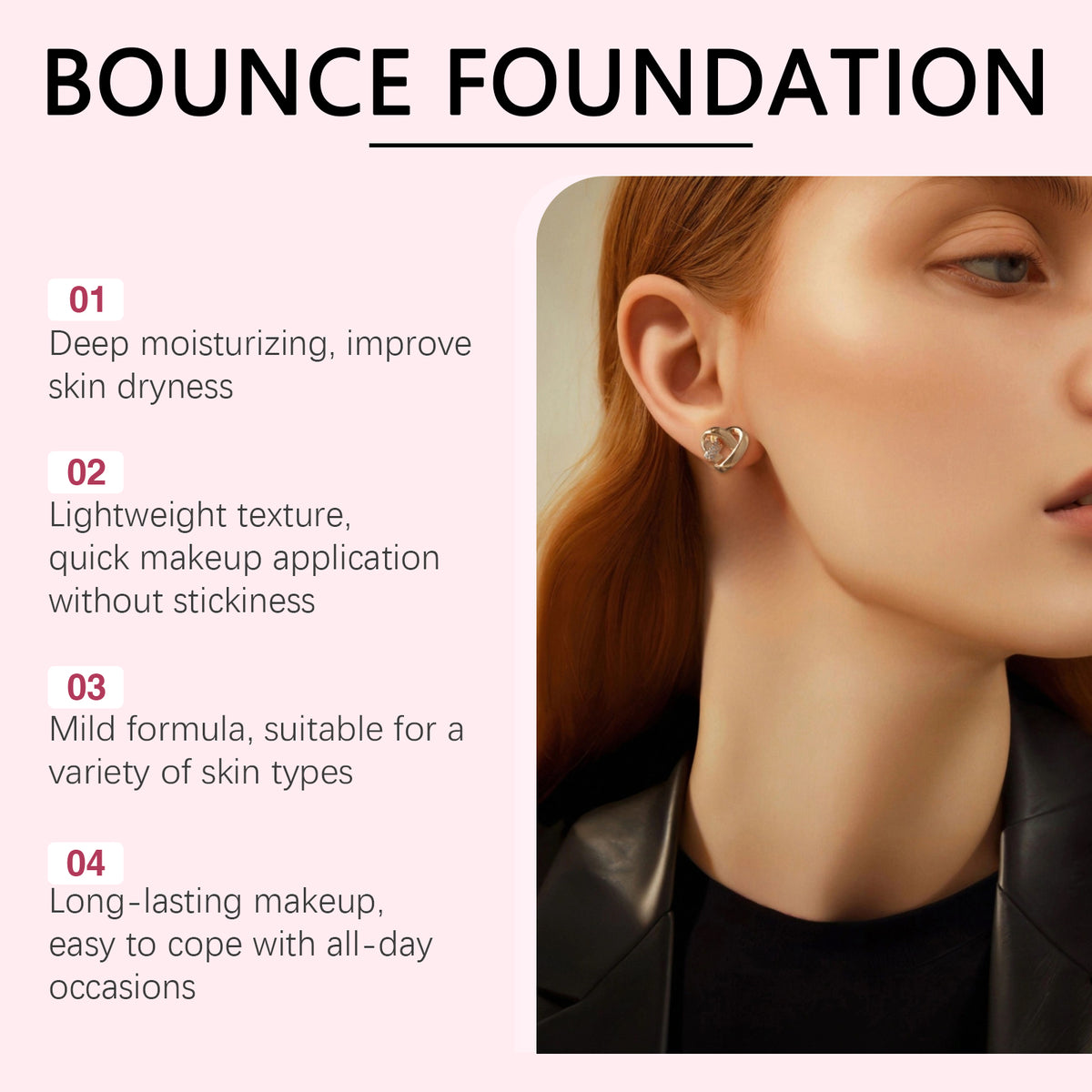 Moisturizing and Concealing Foundation Cream Series - Unboxing view