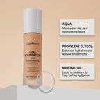 Temperature-Sensitive Color-Changing Foundation (Deep Flesh Color) - Application step