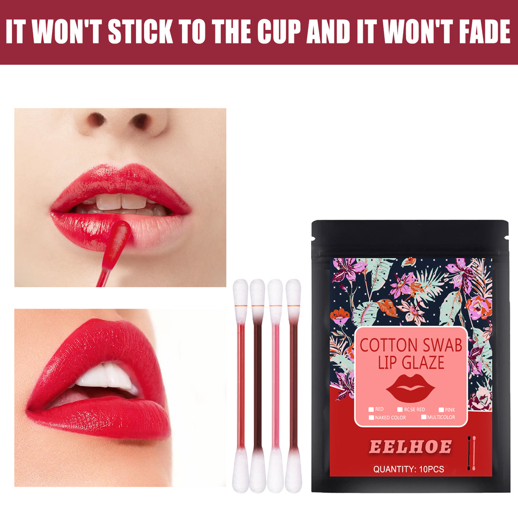 Cotton Swab Lip Glaze - Formula close-up