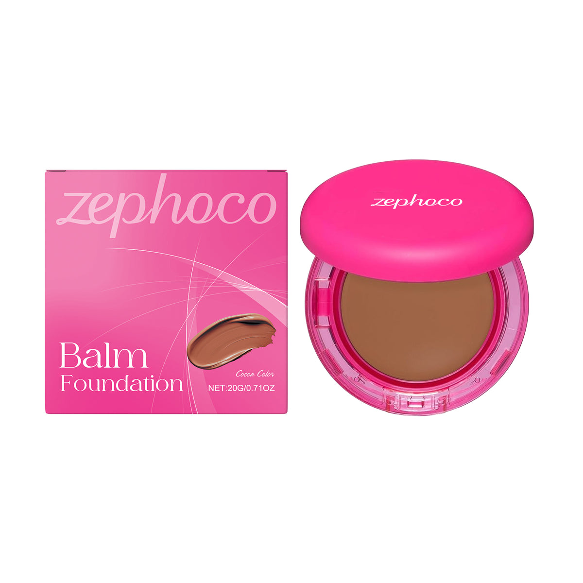 Hydrating Foundation Cream - Size and usage reference