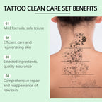 Tattoo cover-up care kit - Application step
