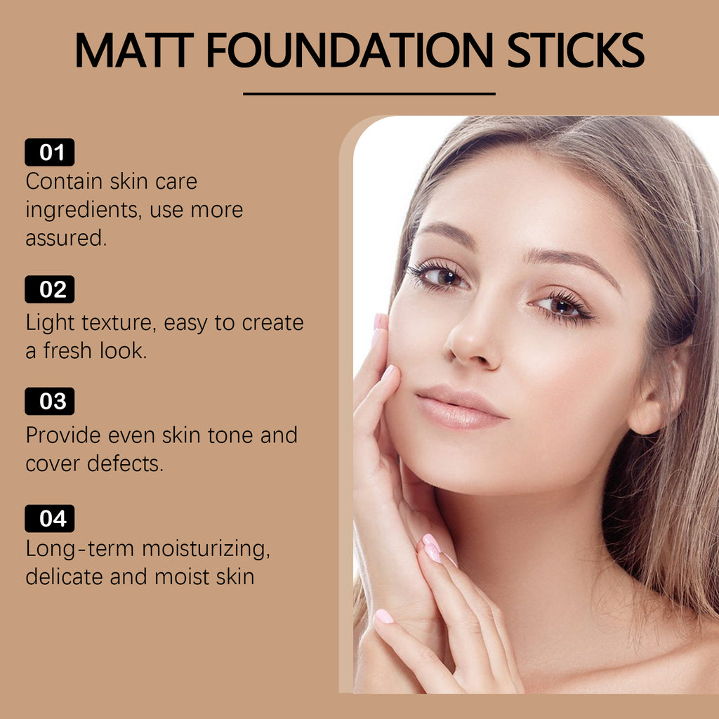 Lightweight Sheer Concealing Foundation Stick - Lifestyle usage photo