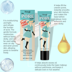Moisturizing makeup primer, isolating, protective - Formula close-up