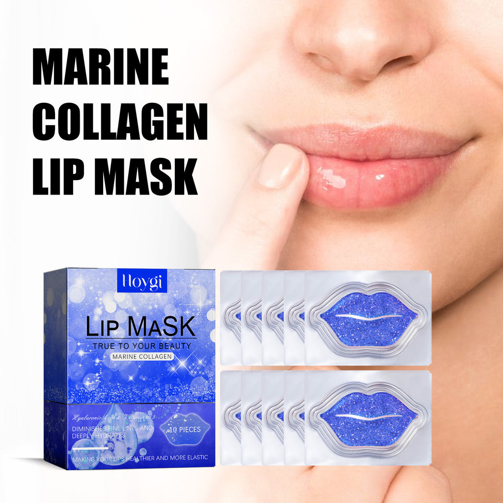 Winter Moisturizing Lip Mask - Application demonstration