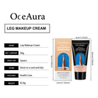 Leg Skin Tone Foundation Cream (Summer) - Shade variety display