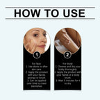 Long-lasting concealer for dark skin tones, lightweight - Application demonstration