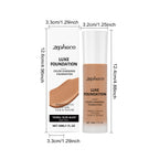 Temperature-Sensitive Color-Changing Foundation (Deep Flesh Color) - Shade variety display
