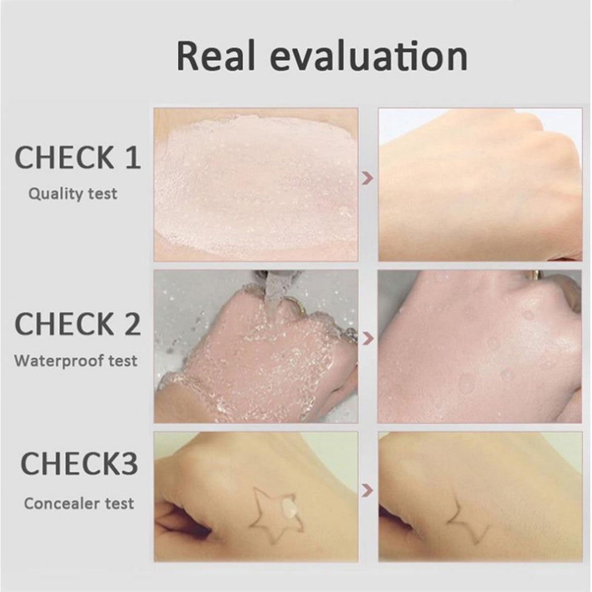 Concealer and Color-Changing Foundation Liquid - Product with box