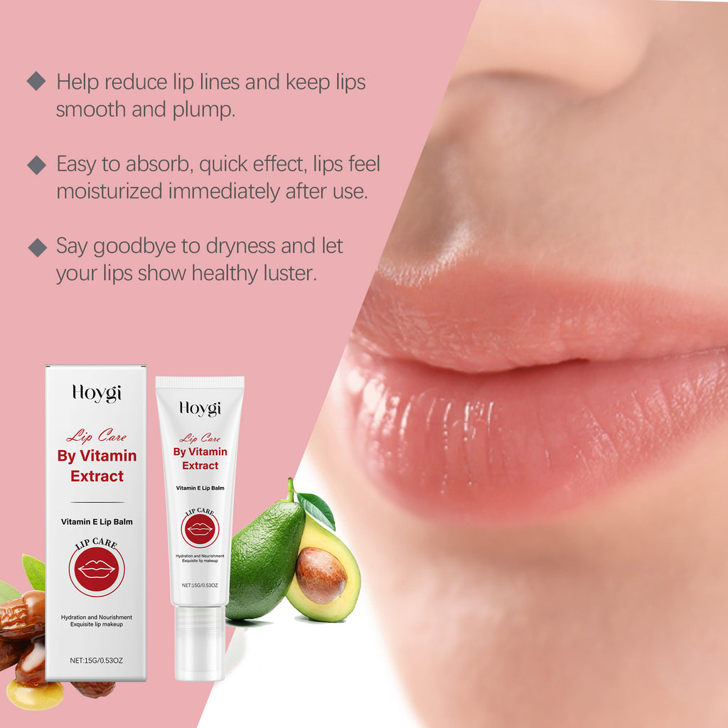 Jojoba Oil Repair Lip Balm - Finished look on lips