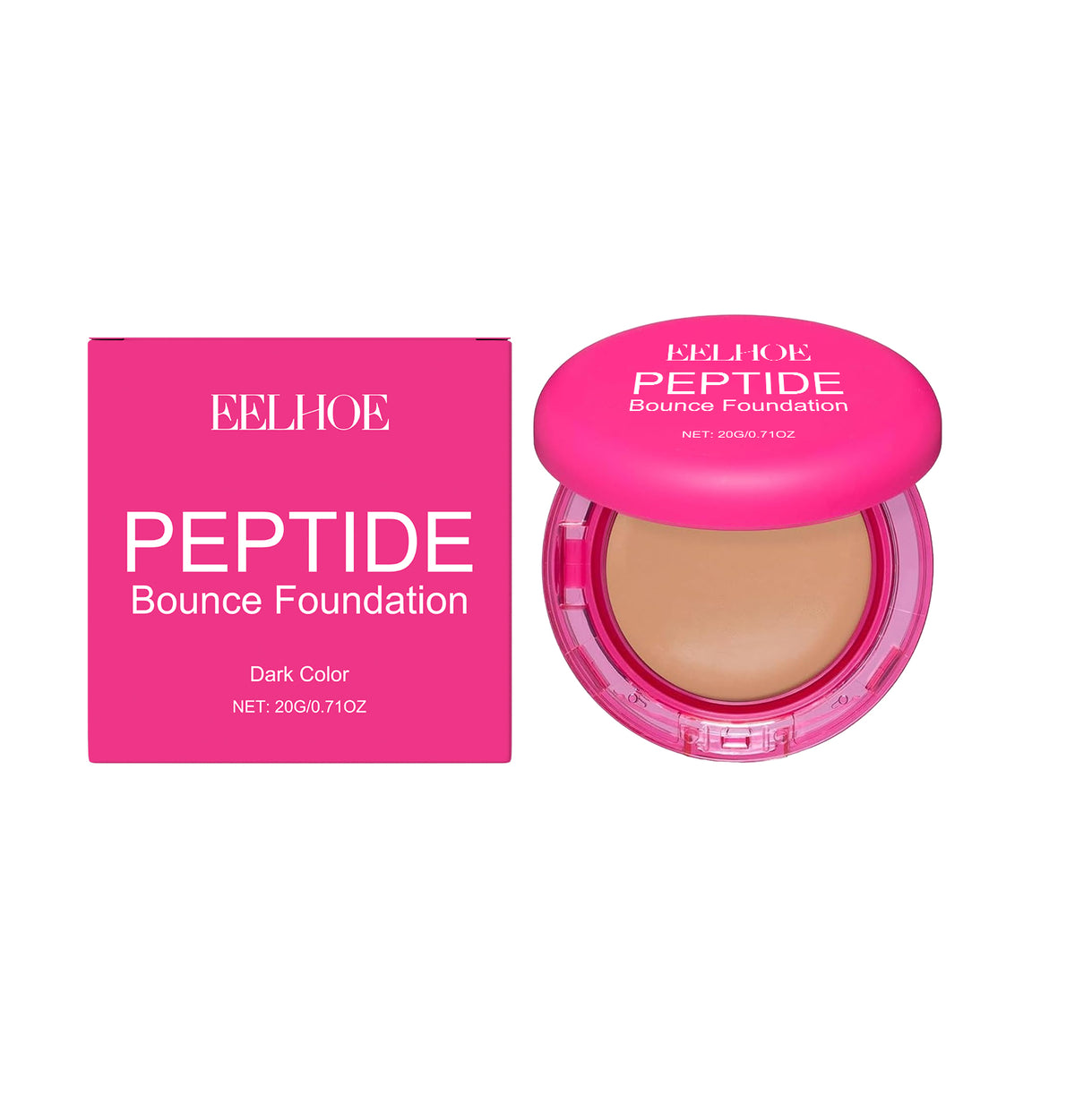 Moisturizing and Concealing Foundation Cream Series - Size and usage reference