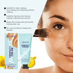 Long-lasting concealer covers blemishes - Close-up detail shot