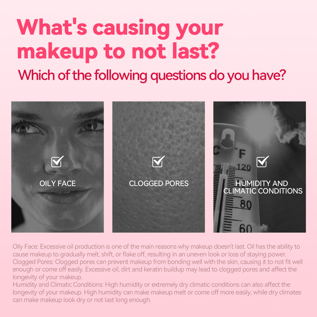 Facial pore primer, firming pore smoothing skin concealer - Lifestyle usage photo