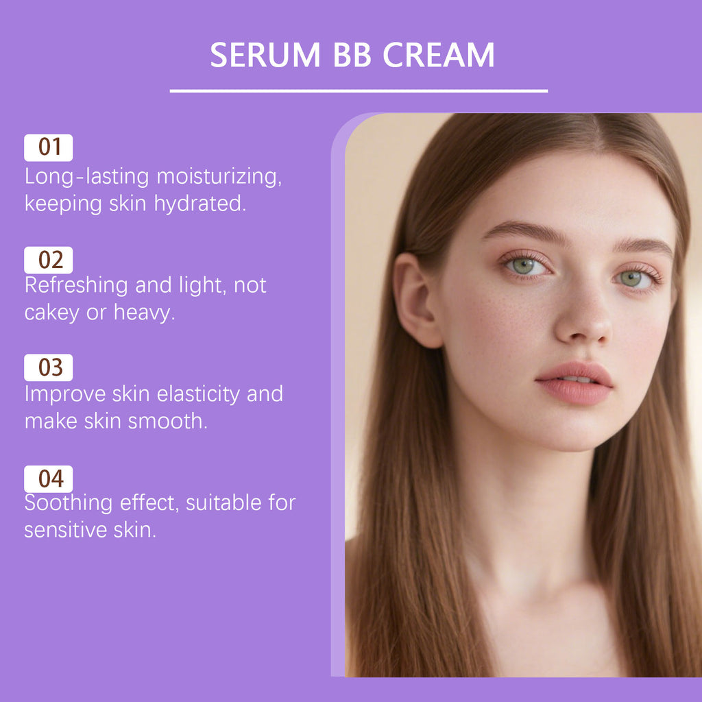 Natural Color Moisturizing Essence BB Cream - Full set flat lay