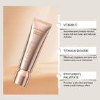 Concealing Foundation - Ingredient list close-up