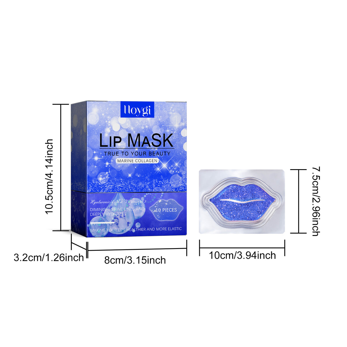 Winter Moisturizing Lip Mask - Color variety display