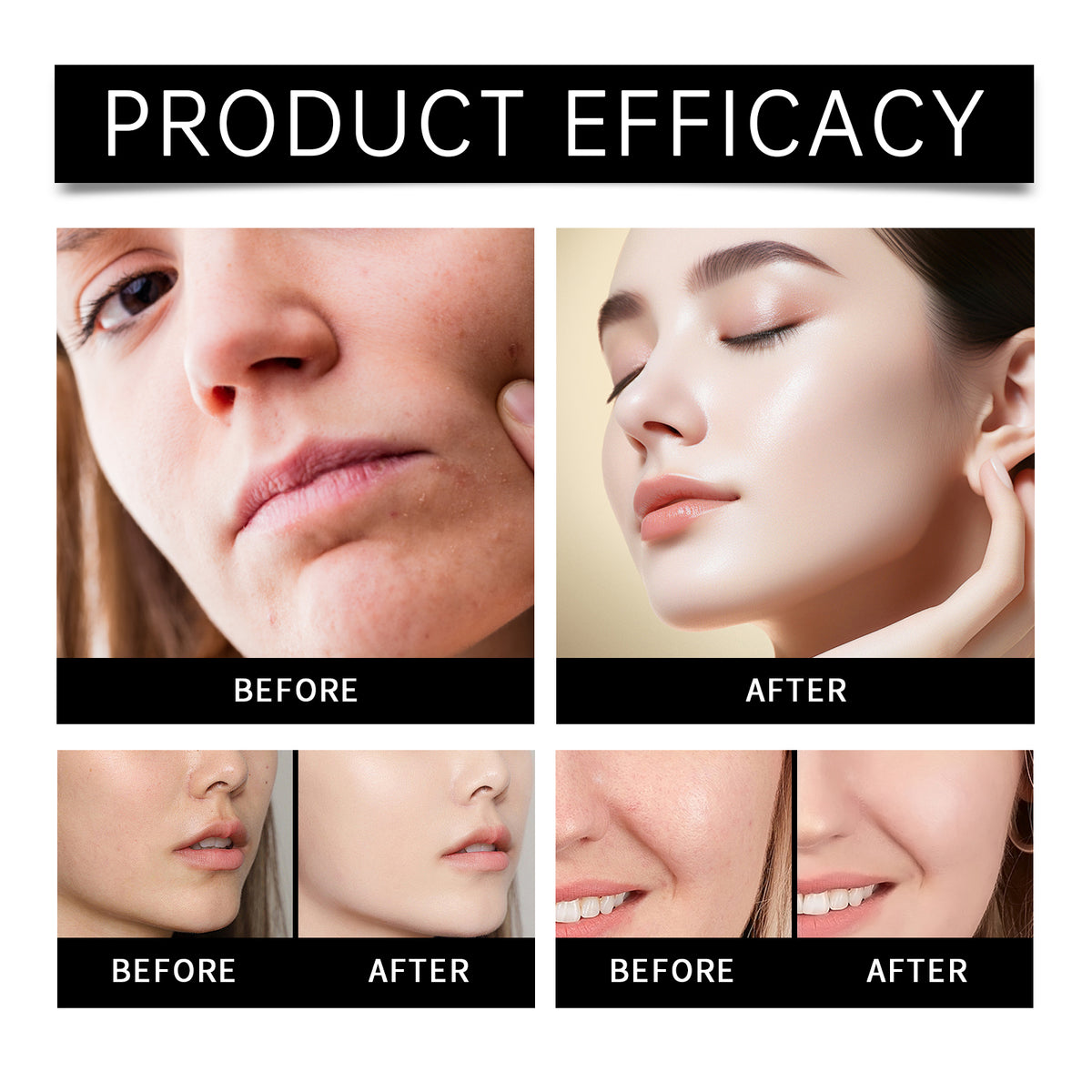 Moisturizing and Hydrating Milk Tone-Up Cream - Coverage look