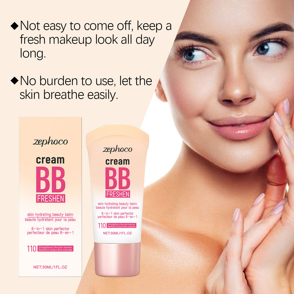 Natural Color Brightening Concealer BB Cream - Finished coverage look