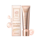 Concealing Foundation - Texture and shade swatch