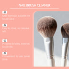 Makeup Brush Cleaner - Application step