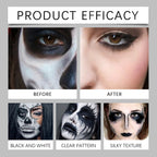 Halloween Quick-Dry Paintable Face Paint - Ingredient list close-up