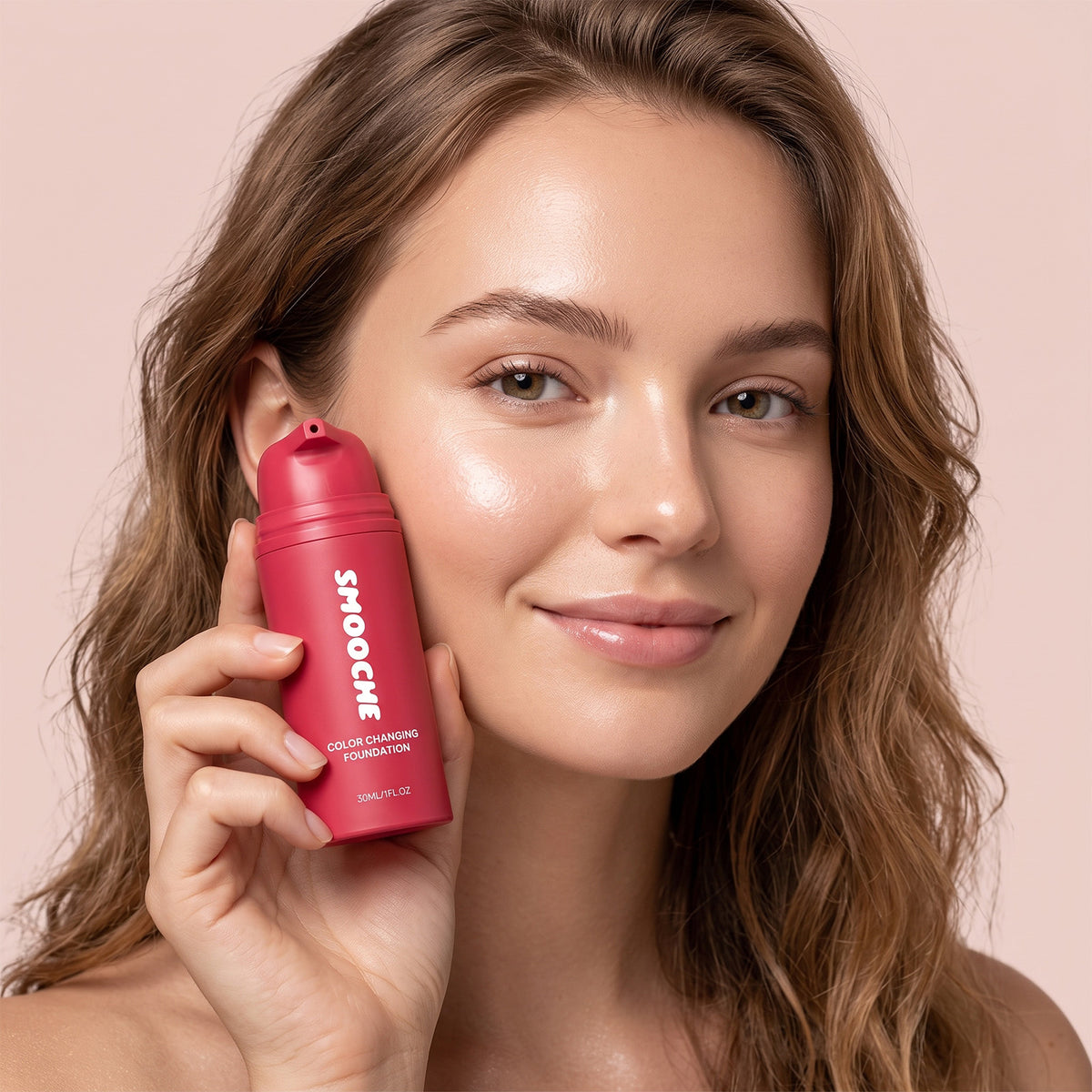 AMZ Color-Changing Foundation Liquid - Lifestyle usage photo