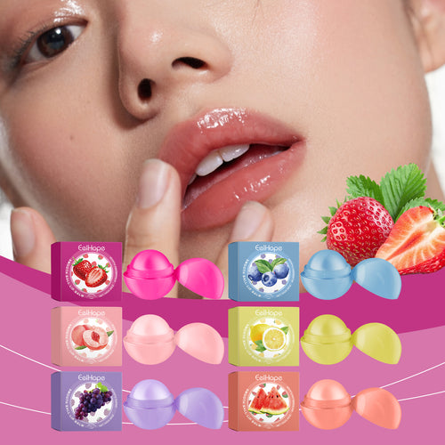 Blueberry Honey Lip Balm - Application demonstration