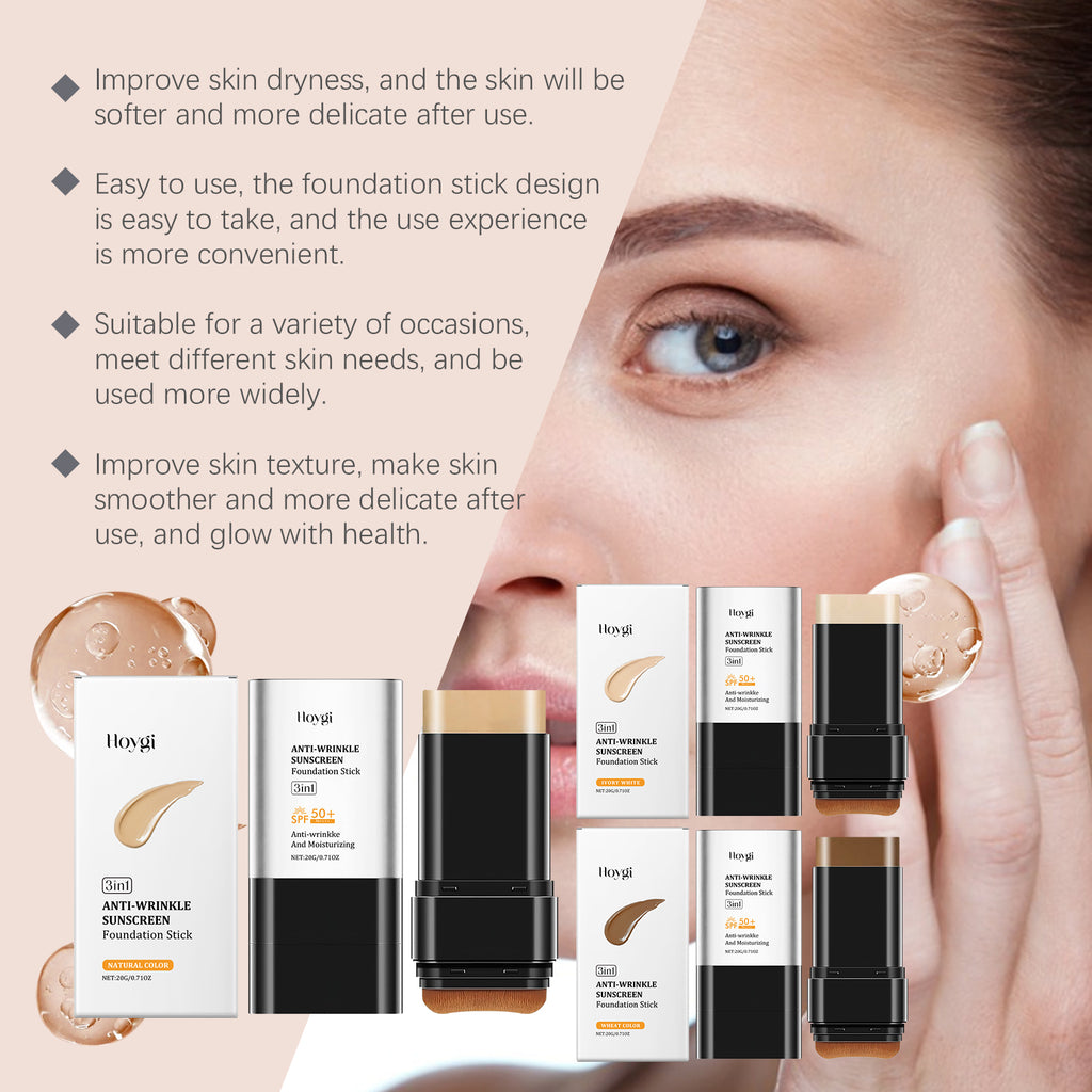 Moisturizing and Nourishing Foundation Stick - Unboxing view