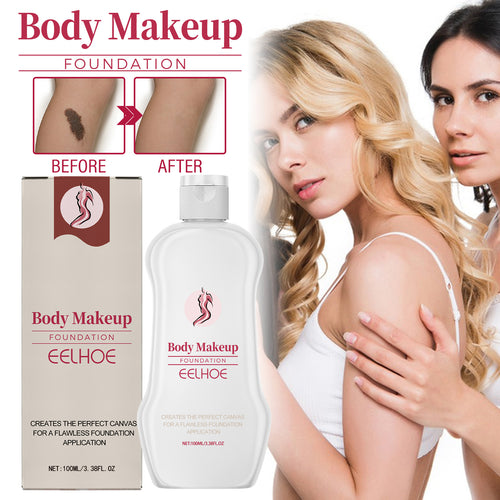 Body Makeup Foundation - Application demonstration