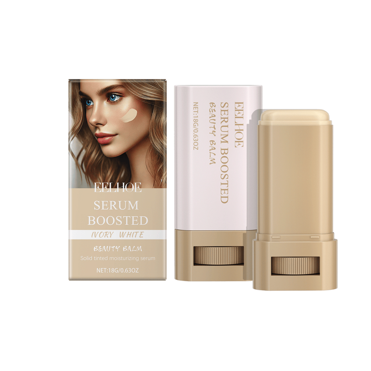 Hydrating and Moisturizing Foundation Stick - Shade variety display
